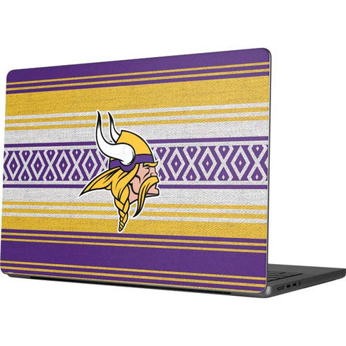 NFL Minnesota Vikings Trailblazer MacBook Pro 14in (2021-24) Skin