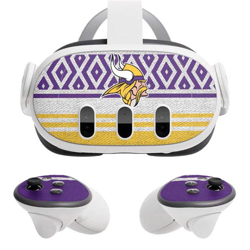 NFL Minnesota Vikings Trailblazer Meta Quest 3 Skin