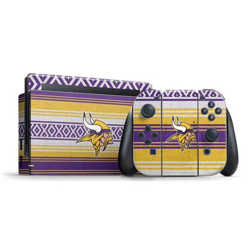 NFL Minnesota Vikings Trailblazer Nintendo Switch Bundle Skin