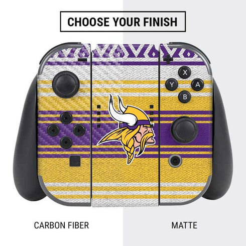 NFL Minnesota Vikings Trailblazer Nintendo Switch Bundle Skin