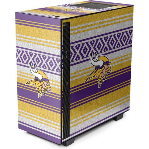 NFL Minnesota Vikings Trailblazer NZXT H510 Compact ATX Mid-Tower Case Skin
