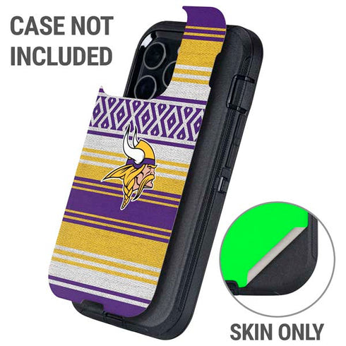 NFL Minnesota Vikings Trailblazer Otterbox Defender iPhone Skin