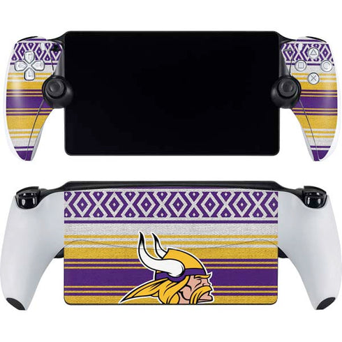 NFL Minnesota Vikings Trailblazer PlayStation Portal Remote Player Skin