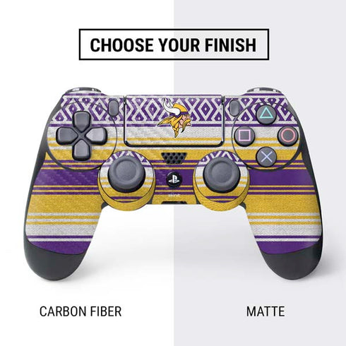 NFL Minnesota Vikings Trailblazer PS4 Controller Skin