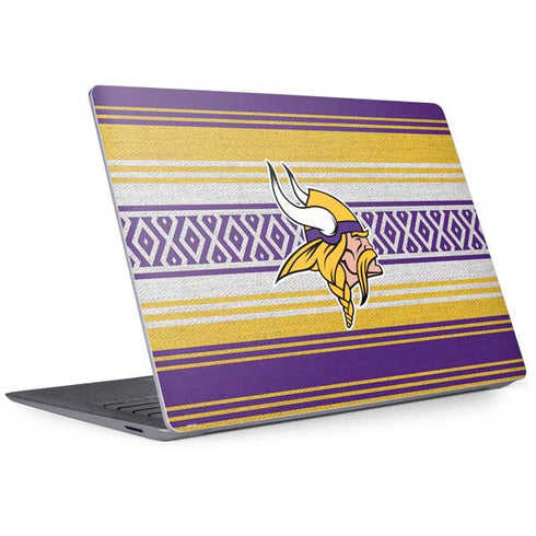 NFL Minnesota Vikings Trailblazer Surface Laptop 3 13.5in Skin