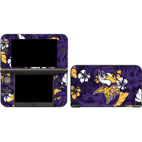 NFL Minnesota Vikings Tropical Print 3DS XL 2015 Skin