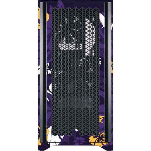 NFL Minnesota Vikings Tropical Print Corsair 4000D Tempered Glass Mid-Tower ATX Case Skin