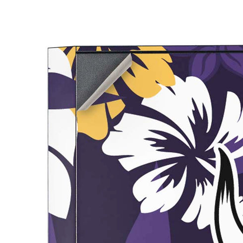 NFL Minnesota Vikings Tropical Print Corsair 4000D Tempered Glass Mid-Tower ATX Case Skin
