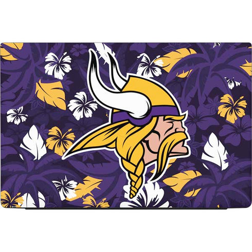 NFL Minnesota Vikings Tropical Print Dell Vostro Skin