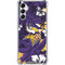NFL Minnesota Vikings Tropical Print Galaxy A15 5G Clear Case