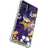 NFL Minnesota Vikings Tropical Print Galaxy A71 5G Clear Case