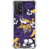 NFL Minnesota Vikings Tropical Print Galaxy A72 5G Clear Case