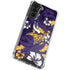 NFL Minnesota Vikings Tropical Print Galaxy S21 FE Clear Case