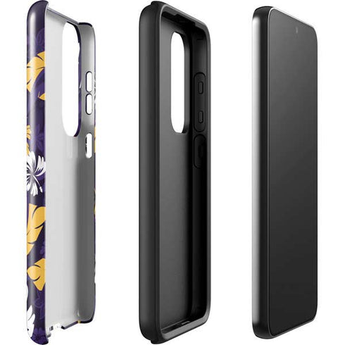 NFL Minnesota Vikings Tropical Print Galaxy S23 Plus Pro Case