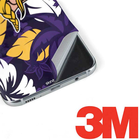 NFL Minnesota Vikings Tropical Print Galaxy S8 Skin