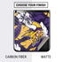 NFL Minnesota Vikings Tropical Print Galaxy Z Flip Skin