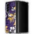 NFL Minnesota Vikings Tropical Print Galaxy Z Fold4 5G Clear Case