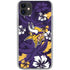 NFL Minnesota Vikings Tropical Print iPhone 11 Clear Case