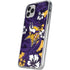 NFL Minnesota Vikings Tropical Print iPhone 11 Pro Clear Case