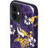 NFL Minnesota Vikings Tropical Print iPhone 12 Impact Case