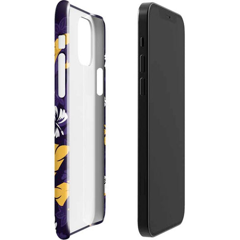 NFL Minnesota Vikings Tropical Print iPhone 12 Mini Lite Case