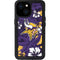 NFL Minnesota Vikings Tropical Print iPhone 13 Mini Waterproof Case