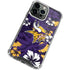NFL Minnesota Vikings Tropical Print iPhone 13 Pro Clear Case