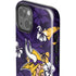NFL Minnesota Vikings Tropical Print iPhone 14 Impact Case