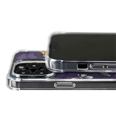NFL Minnesota Vikings Tropical Print iPhone 15 Pro MagSafe Case