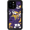 NFL Minnesota Vikings Tropical Print iPhone 14 Pro Max Waterproof Case