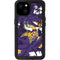 NFL Minnesota Vikings Tropical Print iPhone 15 Plus Waterproof Case