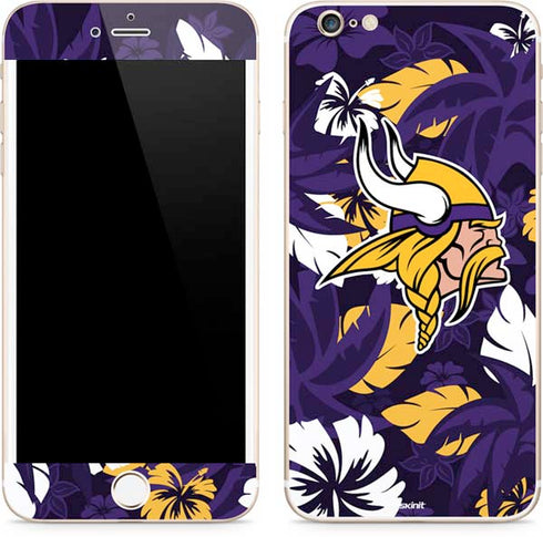 NFL Minnesota Vikings Tropical Print iPhone 6/6s Plus Skin