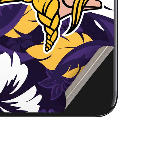 NFL Minnesota Vikings Tropical Print iPhone SE (2nd & 3rd Gen) Skin