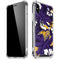 NFL Minnesota Vikings Tropical Print iPhone XS Max Clear Case