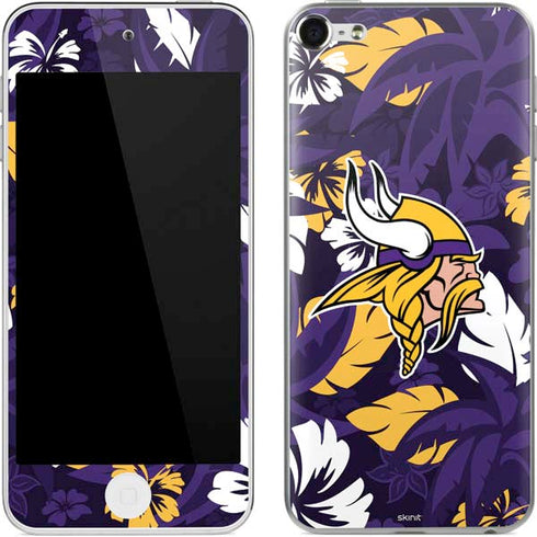 NFL Minnesota Vikings Tropical Print Apple iPod Skin