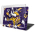 NFL Minnesota Vikings Tropical Print MacBook Pro 16in (2019-20) Case plus Skin