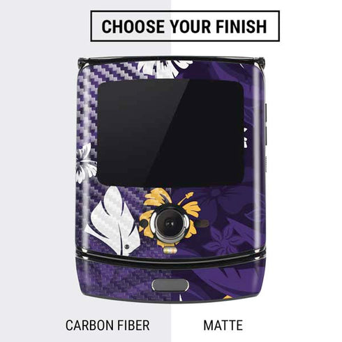 NFL Minnesota Vikings Tropical Print Motorola RAZR Skin