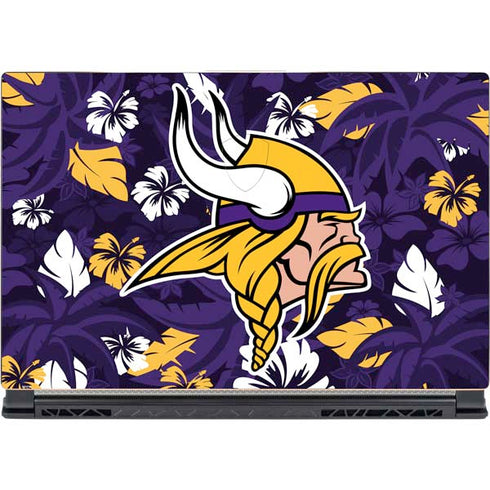 NFL Minnesota Vikings Tropical Print MSI GS65 Stealth Laptop Skin