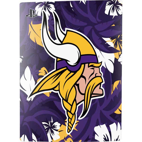 NFL Minnesota Vikings Tropical Print PS5 Bundle Skin