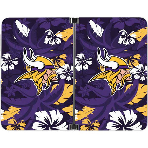 NFL Minnesota Vikings Tropical Print Surface Duo Skin