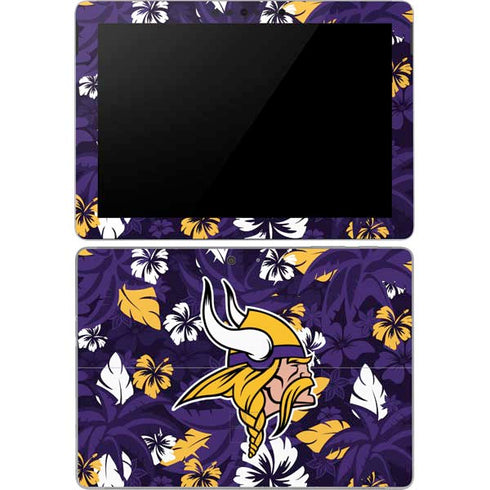 NFL Minnesota Vikings Tropical Print Surface Go Skin