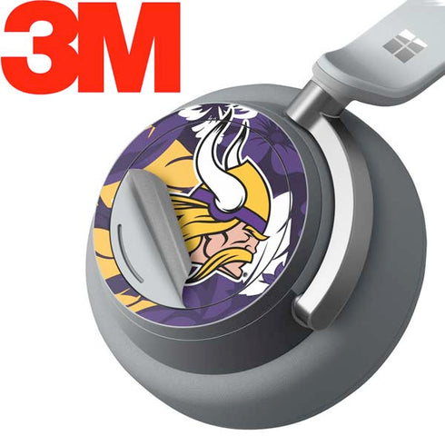 NFL Minnesota Vikings Tropical Print Surface Headphones Skin