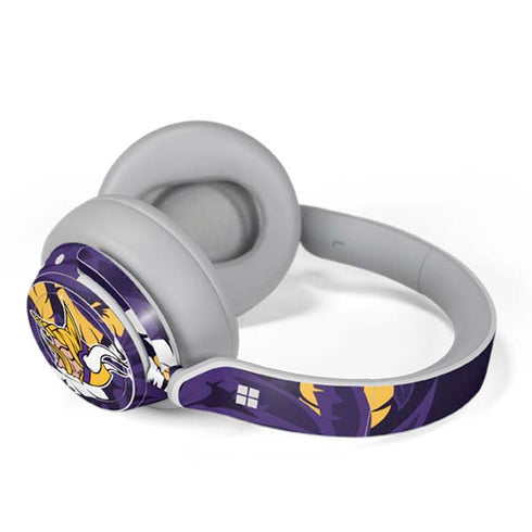 NFL Minnesota Vikings Tropical Print Surface Headphones Skin