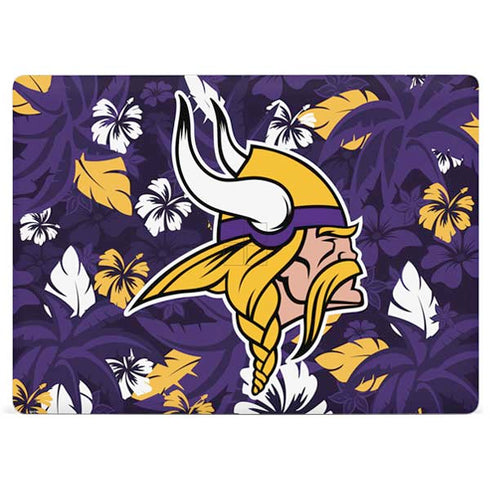 NFL Minnesota Vikings Tropical Print Surface Laptop 2 Skin