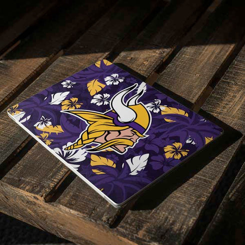 NFL Minnesota Vikings Tropical Print Surface Laptop 2 Skin