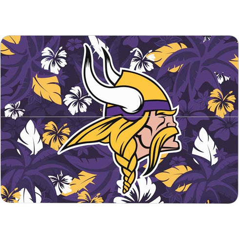 NFL Minnesota Vikings Tropical Print Surface Laptop Studio Skin