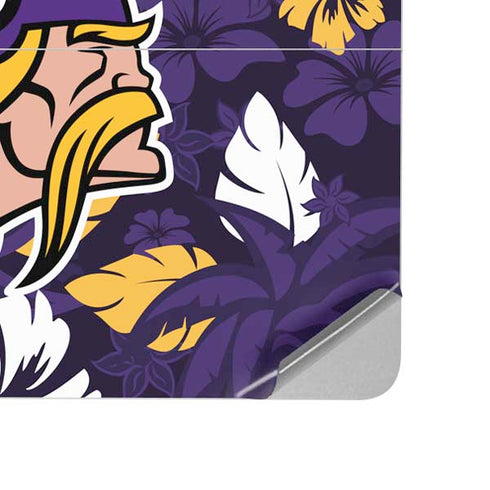 NFL Minnesota Vikings Tropical Print Surface Laptop Studio Skin