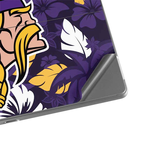 NFL Minnesota Vikings Tropical Print Surface Pro 8 Skin