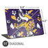 NFL Minnesota Vikings Tropical Print Universal Laptop 11in (8.8 x 6.2in) Skin