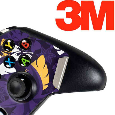 NFL Minnesota Vikings Tropical Print Xbox One Controller Skin